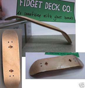 Fidget Deck Co.  Wooden Fingerboards