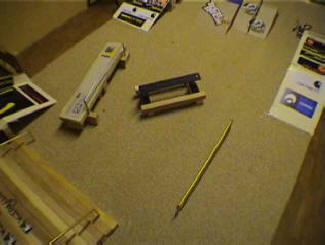 homemade tech deck park ramps