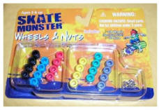 Skate Monster Wheels and Nuts