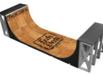 Tech Deck Authentic Half-Pipe Ramp